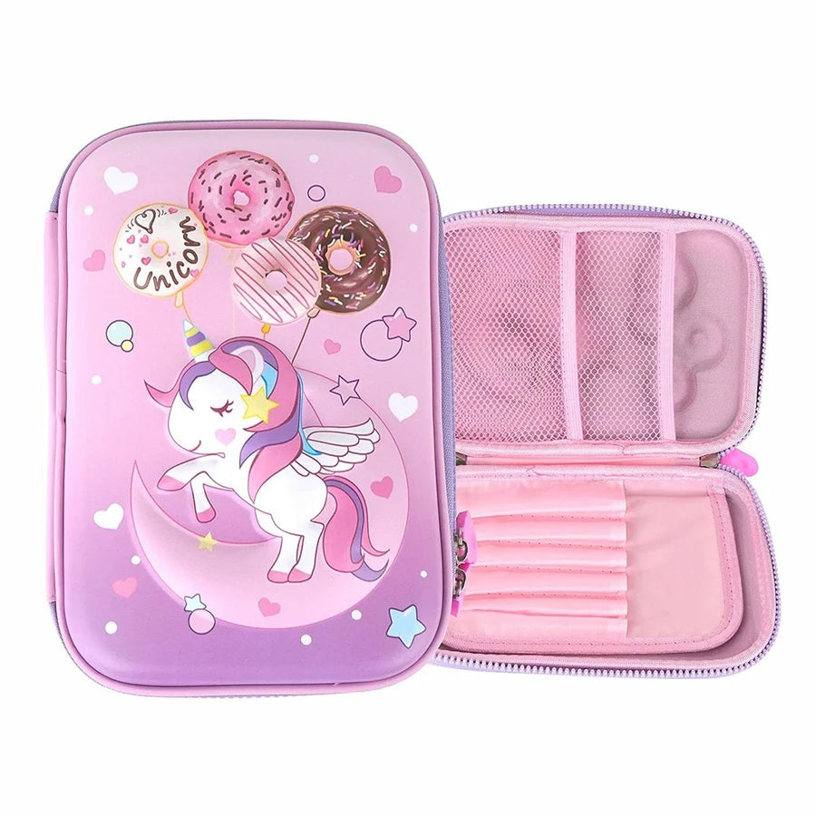 Unicorn Big Pencil Pouch – Multi Pocket EVA