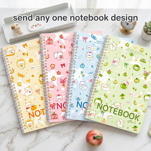 Aesthetic B5 Spiral Notebook – 60 Sheets