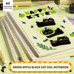 Cute Cat B5 Spiral Notebook – 60 Sheets
