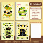 Cute Cat B5 Spiral Notebook – 60 Sheets