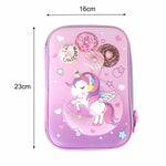 Unicorn Big Pencil Pouch – Multi Pocket EVA