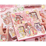 Kawaii Girl Washi Stickers – 100 Sheets