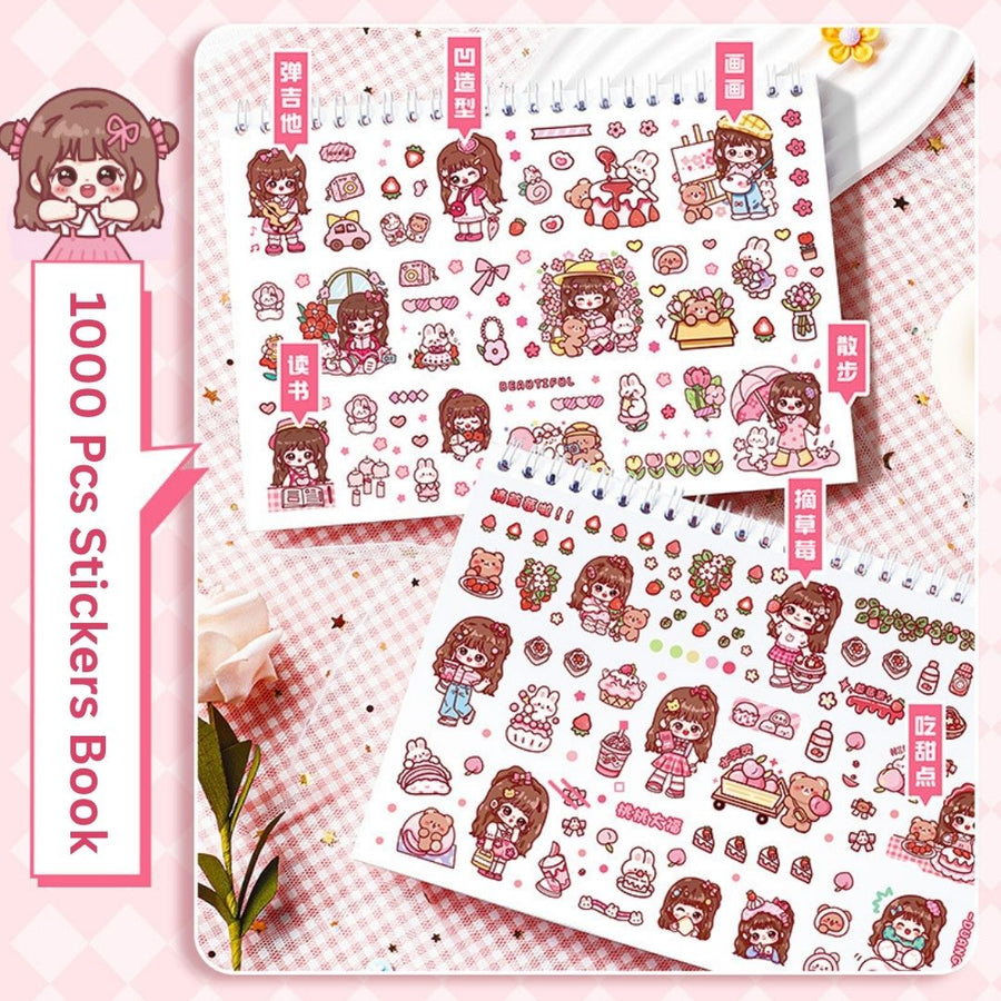 Princess Paper Sticker Book – 1000+ Stickers