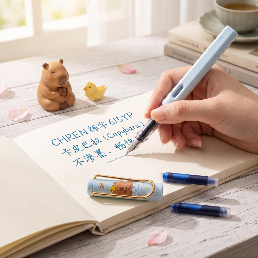 Ergonomic Fountain Pen Set for Students